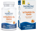 Nordic Naturals Vitamina D3 1000 UI - Mini softgel al gusto arancia - Confezione da 120
