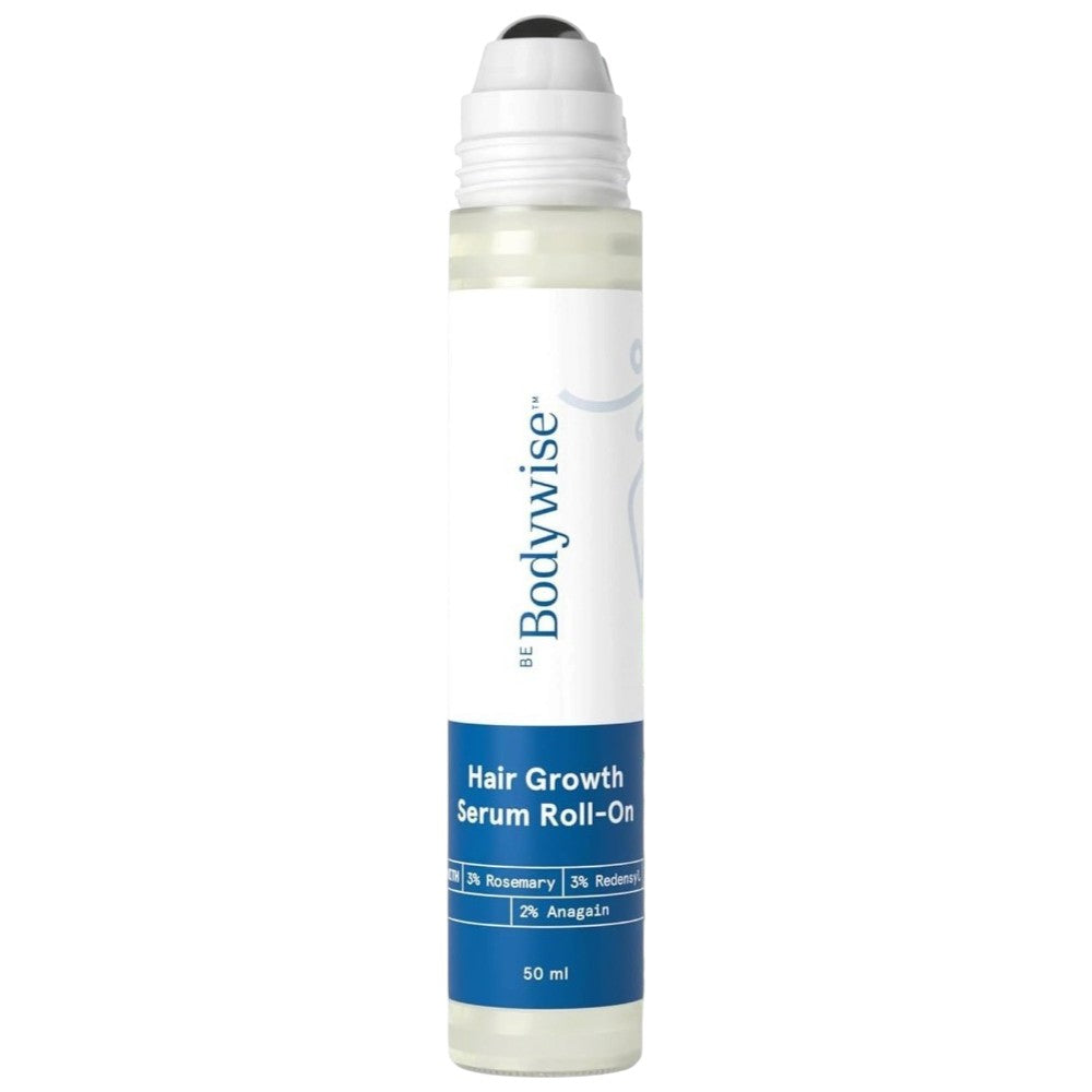 Be Bodywise Hair Growth Serum Roll-On scalp serum applicator bottle 50ml