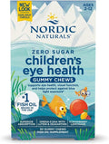 Nordic Naturals Caramelle Gommose per Occhi dei Bambini - DHA Luteina Zeaxantina - 30 Caramelle