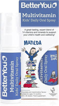 Spray orale multivitaminico per bambini BetterYou, Cioccolato e marshmallow - 25ml