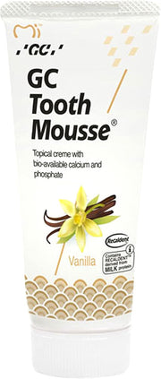 GC Tooth Mousse Vanilla - 40g | Remineralising Dental Crème for Sensitive Teeth