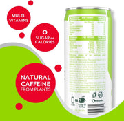 Aspire Healthy Energy Strawberry Watermelon 12 x 330ml cans ingredients and nutrition information