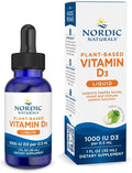 Nordic Naturals Plant-Based Vitamin D3 Liquid 1000 IU Apple 30ml