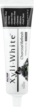 NOW Solutions XyliWhite Charcoal Refresh Toothpaste Gel Mint 181g