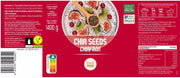 Trevissan chia seeds ingredients, how to use and barcode label 1.4kg pack