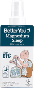 Spray corpo al magnesio per bambini BetterYou con lavanda - 100ml