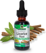 Nature’s Answer Licorice Root alcohol-free liquid extract 30ml bottle front label