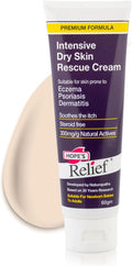Hope’s Relief Intensive Dry Skin Rescue Cream 60 g | Natural Eczema, Psoriasis & Dermatitis Treatment