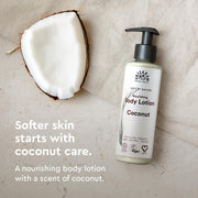Urtekram Nourishing Coconut Body Lotion 245ml bottle for everyday body care