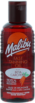 Olio Abbronzante Veloce Malibu con Beta Carotene – 100ml