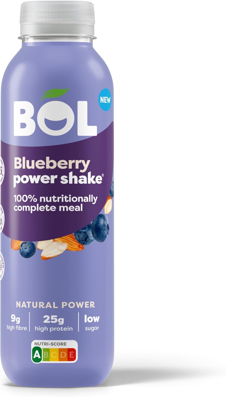 BOL Blueberry Power Shake Complete Meal Drink 410g
