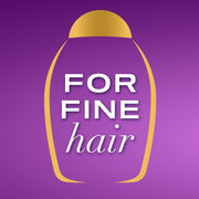 OGX Thick & Full Biotin and Collagen Conditioner for fine hair.