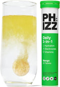 Phizz Daily 3-in-1 Electrolyte & Multivitamin Mango Tablets –  20 Count