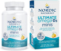 Nordic Naturals Ultimate Omega-D3 Minis Lemon 60 Mini Soft Gels