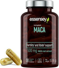 Essensey Estratto di Radice di Maca 500mg Integratore Erboristico - 90 Capsule Vegane