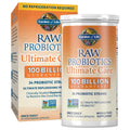 Garden of Life Raw Probiotics - 100 Billion CFU, 34 Strains & Enzymes - 30 Veg Caps