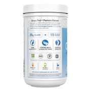 Supplement facts for Unflavored Collagen Peptides.