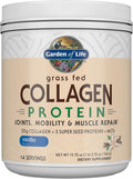 Garden of Life Grass Fed Collagen Protein Powder, Vanilla - 560g