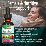 Nature's Answer Raspberry Liquid Extract Alcohol-Free - 30ml