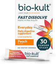 Bio-Kult Fast Dissolve Peach Powder Sticks 30 Sachets & box