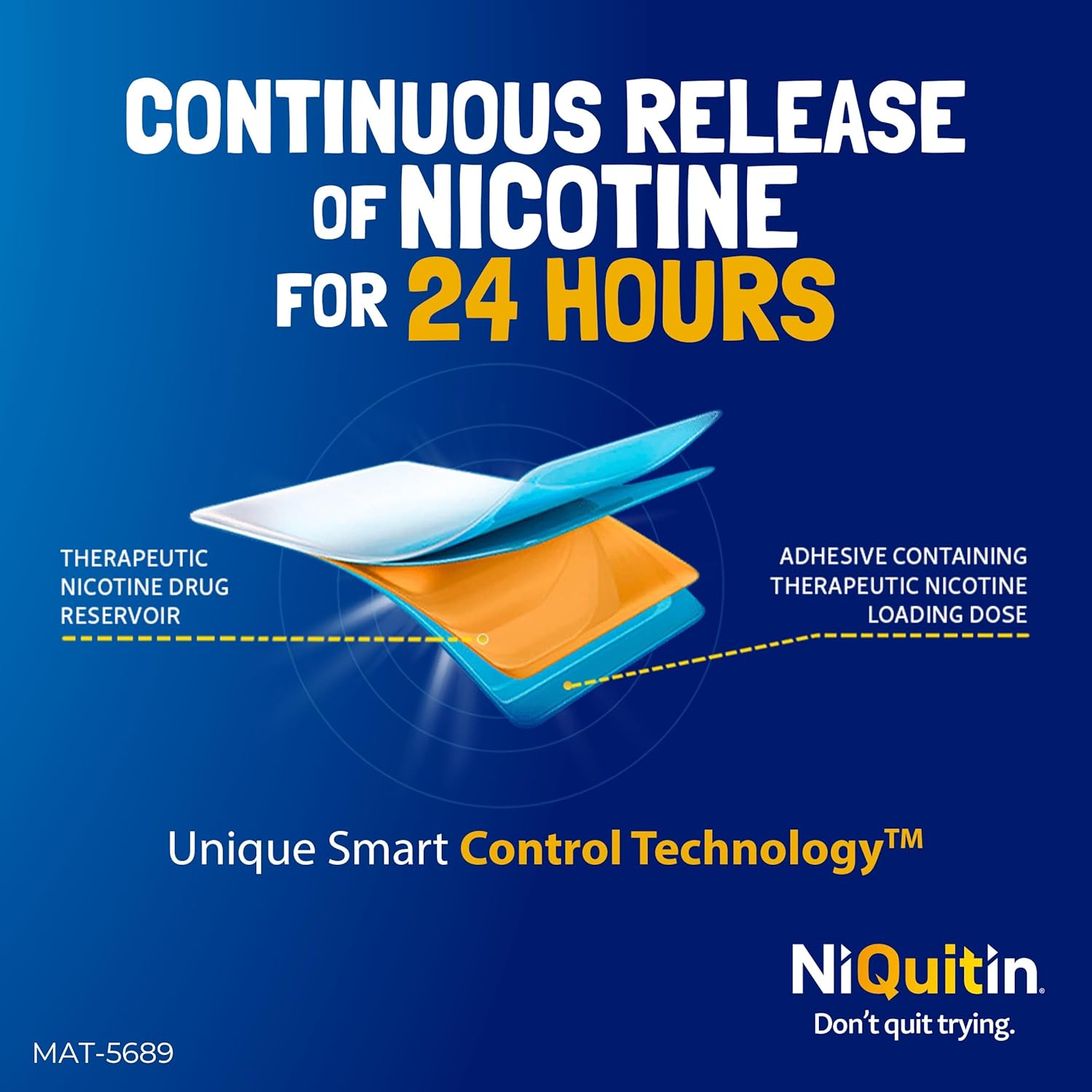 NiQuitin Clear Step 1 Nicotine Patches 21mg product information and ingredients panel