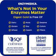 Enzymedica Digest Gold ATPro Enzyme Capsules 90 Count