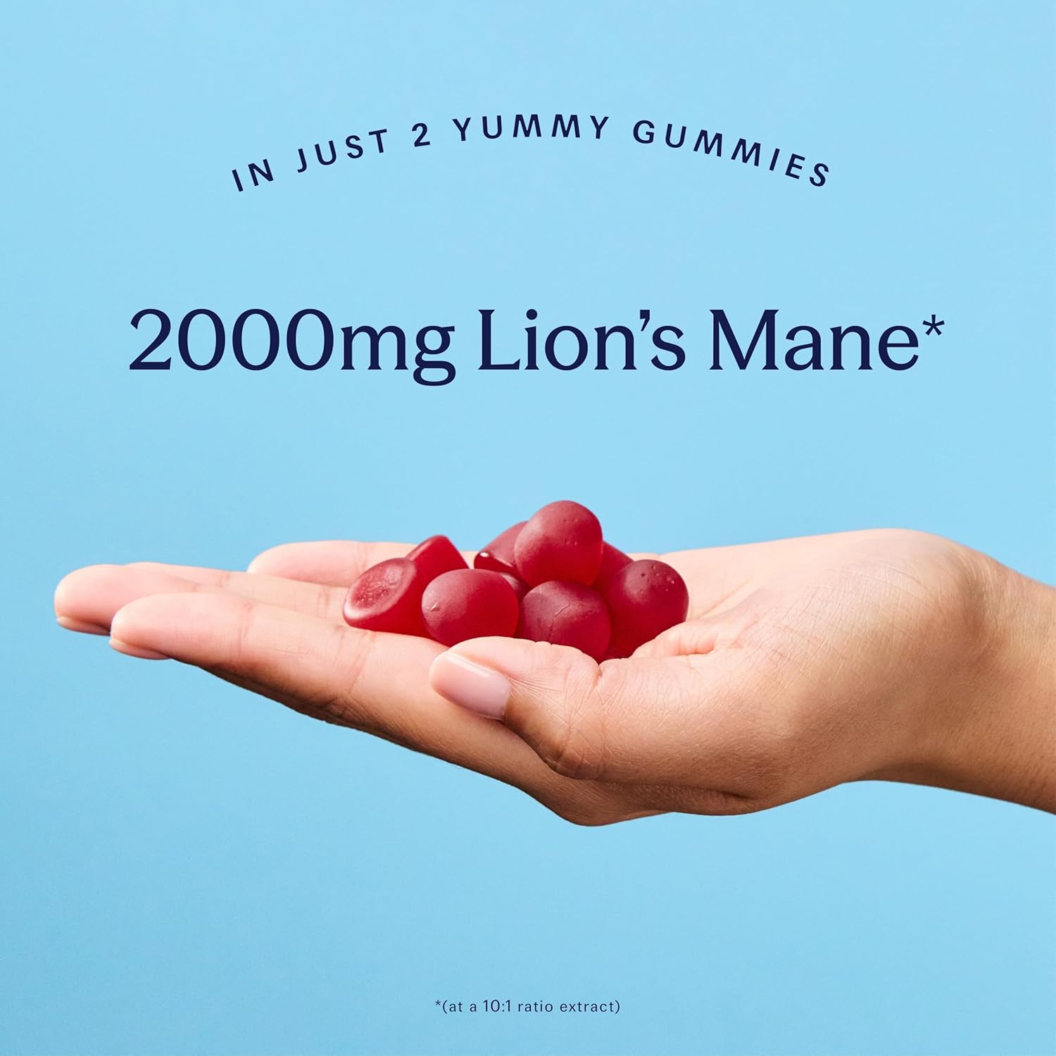 How to Use Image: TRIP lion’s mane gummies 2 daily serving raspberry 60 gummies