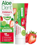Aloe Dent Dentifricio per Bambini all'Aloe Vera Fragola - 50ml