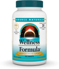 Source Naturals Wellness Formula Compresse per Supporto Immunitario 90 Pezzi