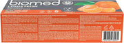  Ingredients and information panel for BIOMED 97% Natural Toothpaste.