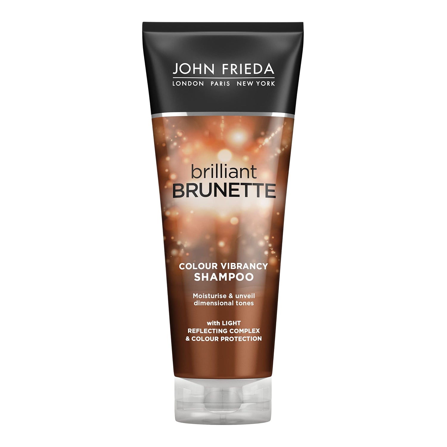 John Frieda Brilliant Brunette Colour Vibrancy Shampoo 250ml