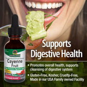 Nature’s Answer Cayenne Fruit Liquid Extract Low Alcohol - 30ml