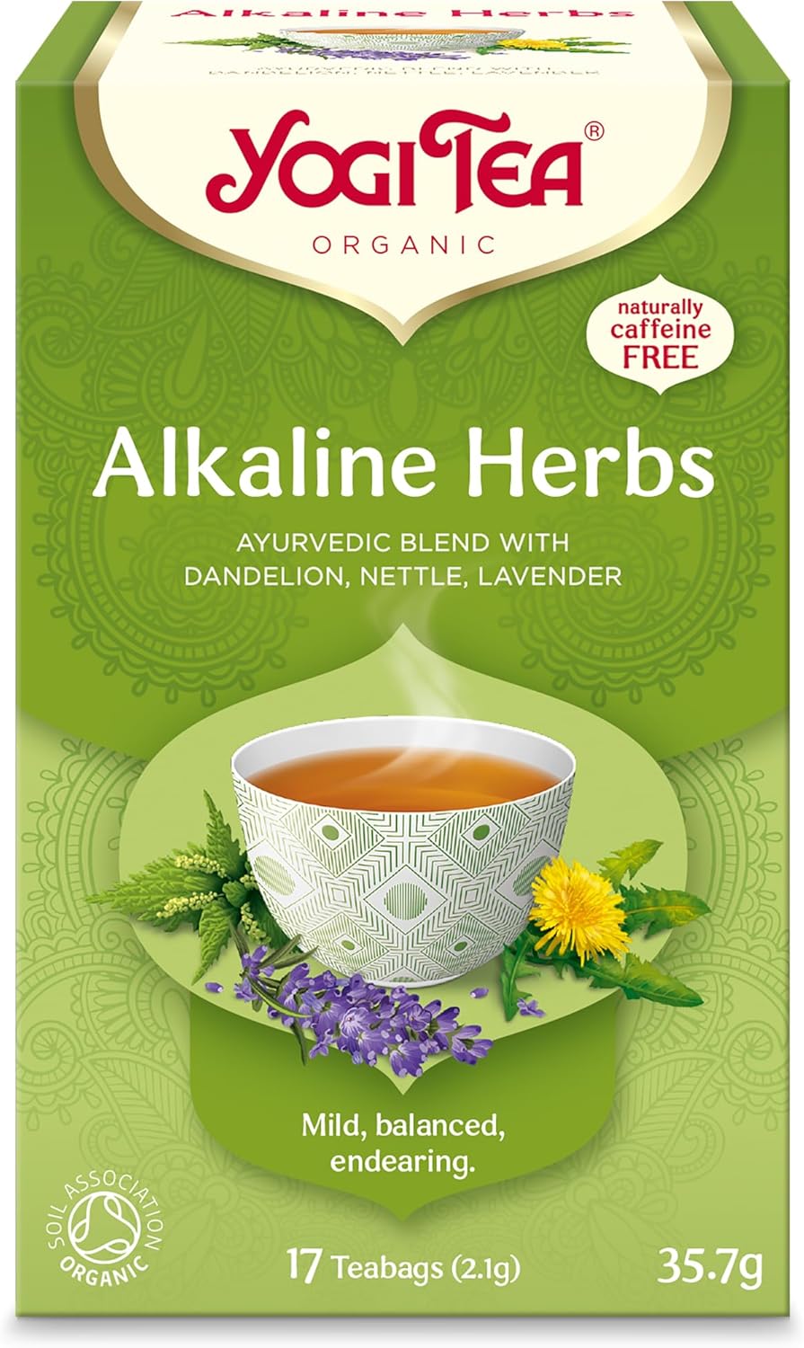 Yogi Tea Organic Alkaline Herbs Tea - 17 x 2.1g