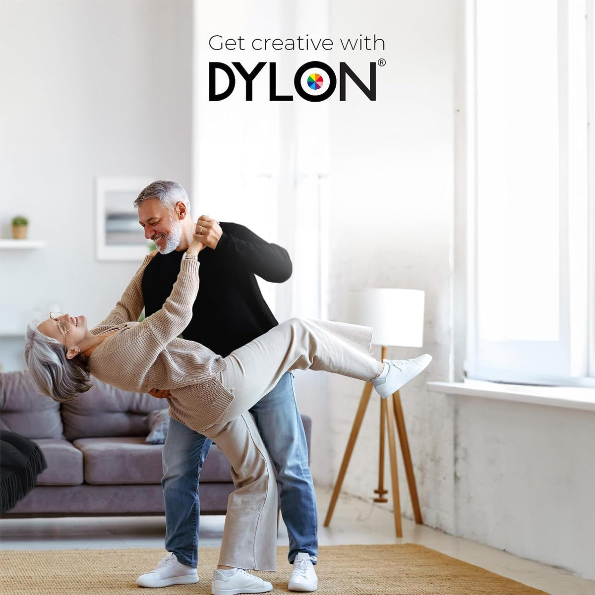 Dylon Wash & Dye Intense Black Powder Fabric Dye 350g used for clothing and household textiles