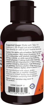 NOW Foods Liquid Melatonin, 3mg per Serving - 59ml