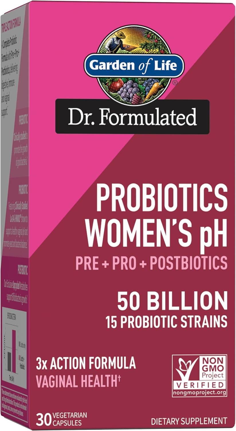 Garden of Life Dr. Formulated Women's Wholebiotic box, 30 capsules.
