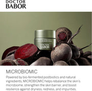 Doctor Babor Moisture Glow Cream, jar and carton packaging, fragrance not specified, 50ml, product information