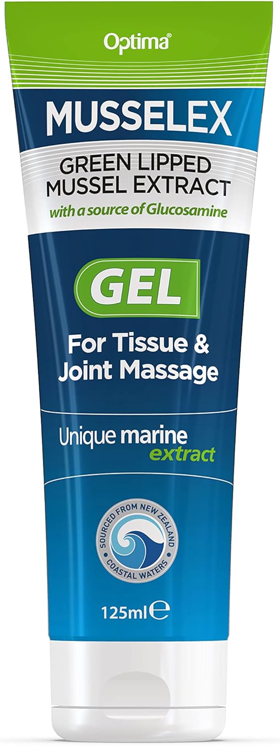 Optima MusselEx Gel – 125ml Cooling & Soothing Gel for Joint & Muscle Relief
