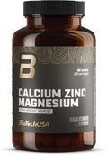 Complesso di calcio, zinco e magnesio BioTechUSA - 90 compresse