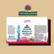 Nature’s Answer PerioBrite Cinnamint mouthwash 480ml barcode