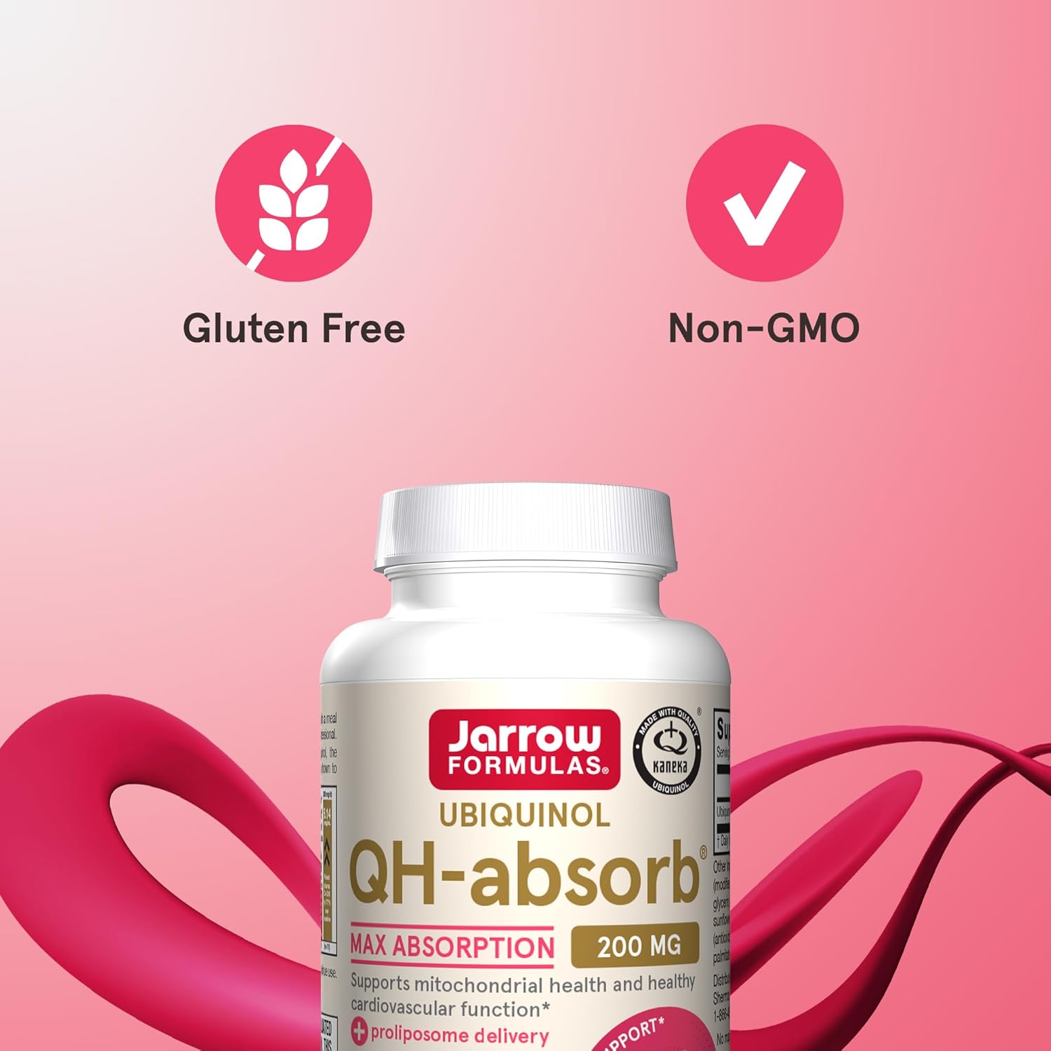 Jarrow Formulas Ubiquinol QH-Absorb 200mg Softgels