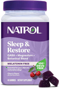 Gommose Natrol Sleep & Restore Magnesio Glicinato & GABA - 60 Pezzi