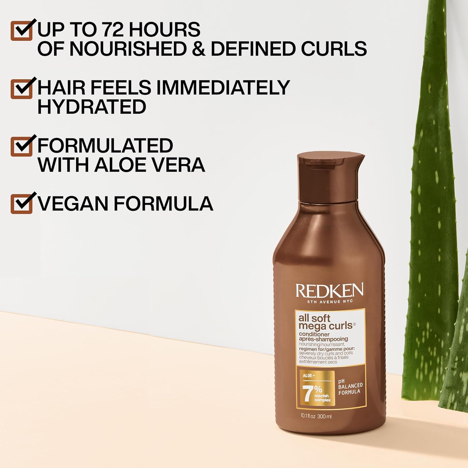 Redken All Soft Mega Curls Shampoo & Conditioner Bundle 2 x 300ml