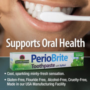 Nature’s Answer PerioBrite Fluoride-Free Coolmint Toothpaste - 4ml