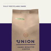 Union Timana Colombia Ground Coffee for Cafetiere recyclable bags.