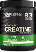 Optimum Nutrition Micronised Creatine Powder 317 g – 100% Pure Creatine Monohydrate (Unflavoured)