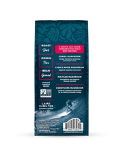 Laird Superfood Peruvian dark roast coffee with mushrooms 340g barcode on white background
