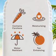 Malibu SPF4 Bronzing Butter with Carotene & Argan Oil – 300ml | Hydrating Formula for a Radiant, Long-Lasting Tan