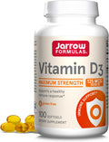 Jarrow Formulas Vitamina D3 5000 UI 125mcg Softgel - 100 Compresse