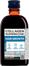 Collagen Superdose Liquido per Capelli, Pelle e Unghie con Biotina e Cheratina - 300ml
